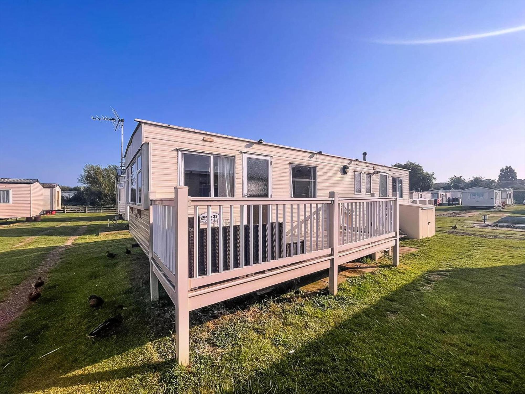 6 Berth Caravan For Hire By The Beach In Heacham, Norfolk Ref 21038C Eksteriør bilde